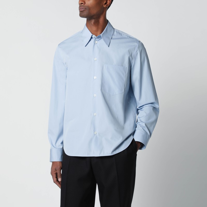 Light blue cotton shirt