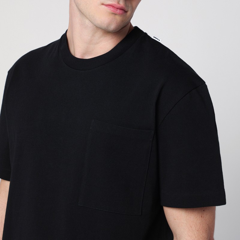 Jil Sander Basic Crewneck T-shirt In Black