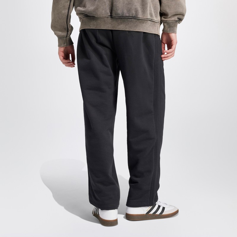 Adidas Originals Black Cotton Jogger Pants In Black