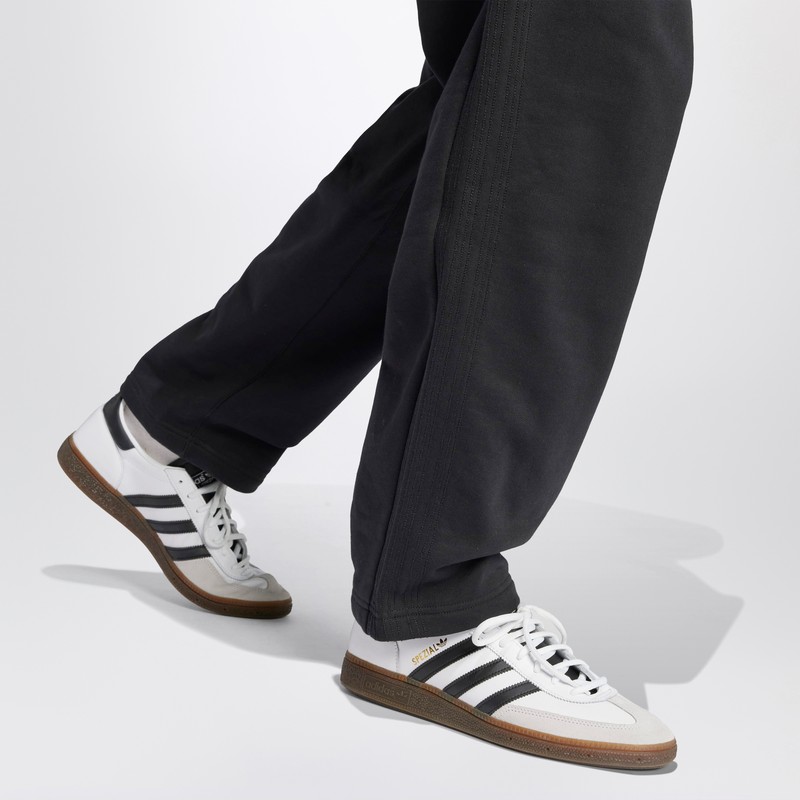 Adidas Originals Black Cotton Jogger Pants In Black