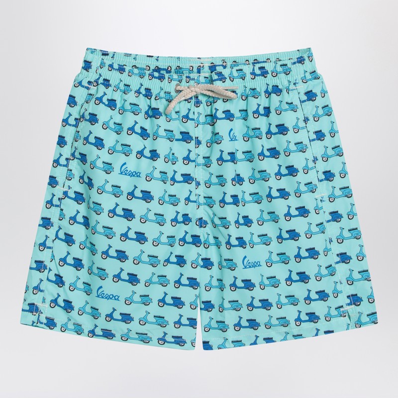 Jean Lighting swimsuit with Vespa