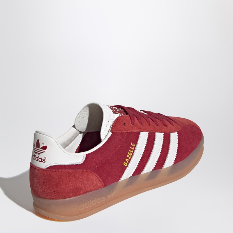 Adidas Originals Gazelle Indoor Sneakers In Red