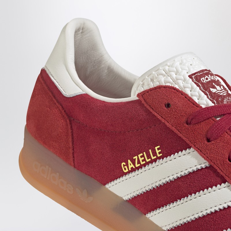 Adidas Originals Gazelle Indoor Sneakers In Red