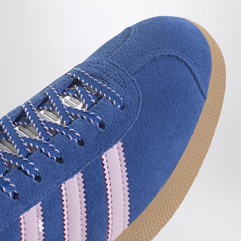 Adidas Originals Gazelle Indoor Suede Sneakers In Blue
