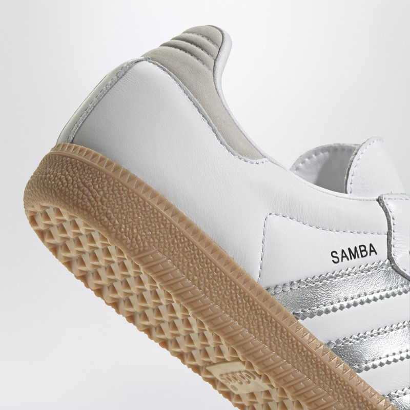 Adidas Originals Sneaker Samba Og Cloud White/silver/grey One In White