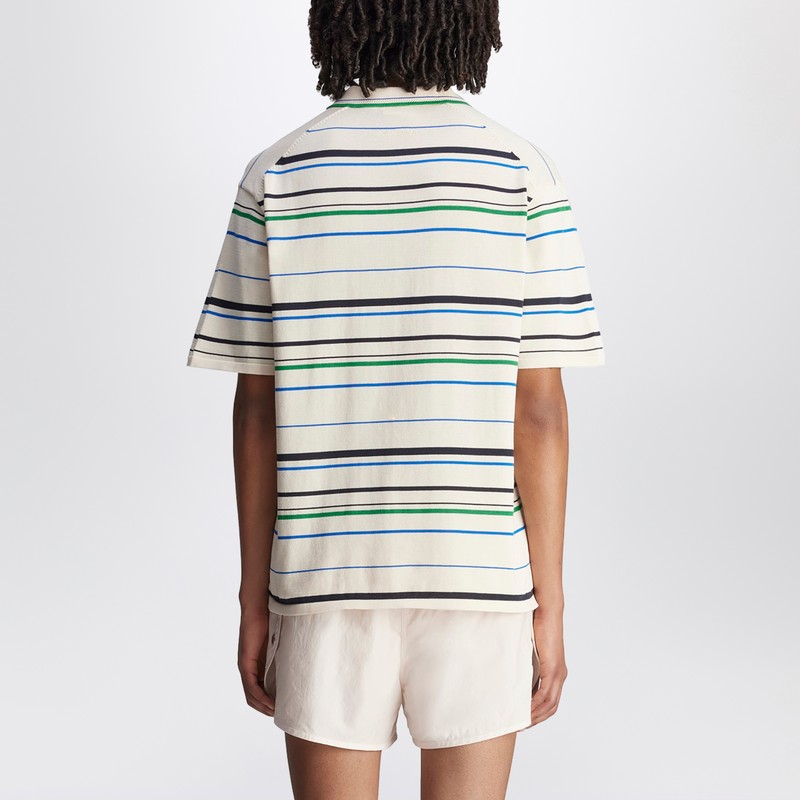 Adidas Originals Adidas X Wales Bonner Wb Knit Polo Multi In Multi