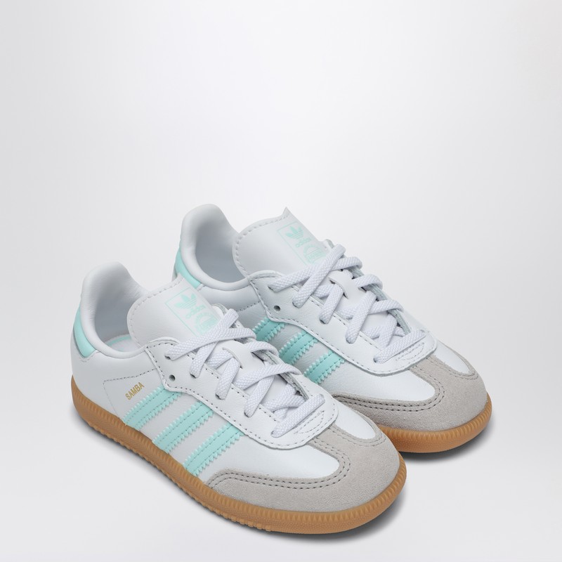 Adidas Originals Samba Og White/aquamarine Sneaker In White