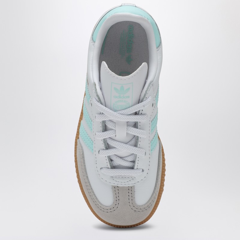 Adidas Originals Samba Og White/aquamarine Sneaker In White
