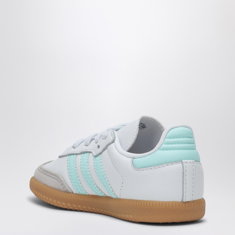 Adidas Originals Samba Og White/aquamarine Sneaker In White