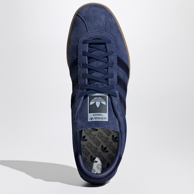 Adidas Originals Tobacco Suede Low-top Sneakers In Blue
