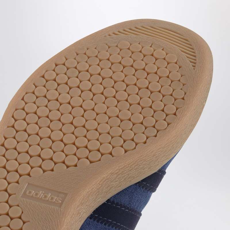 Adidas Originals Tobacco Suede Low-top Sneakers In Blue