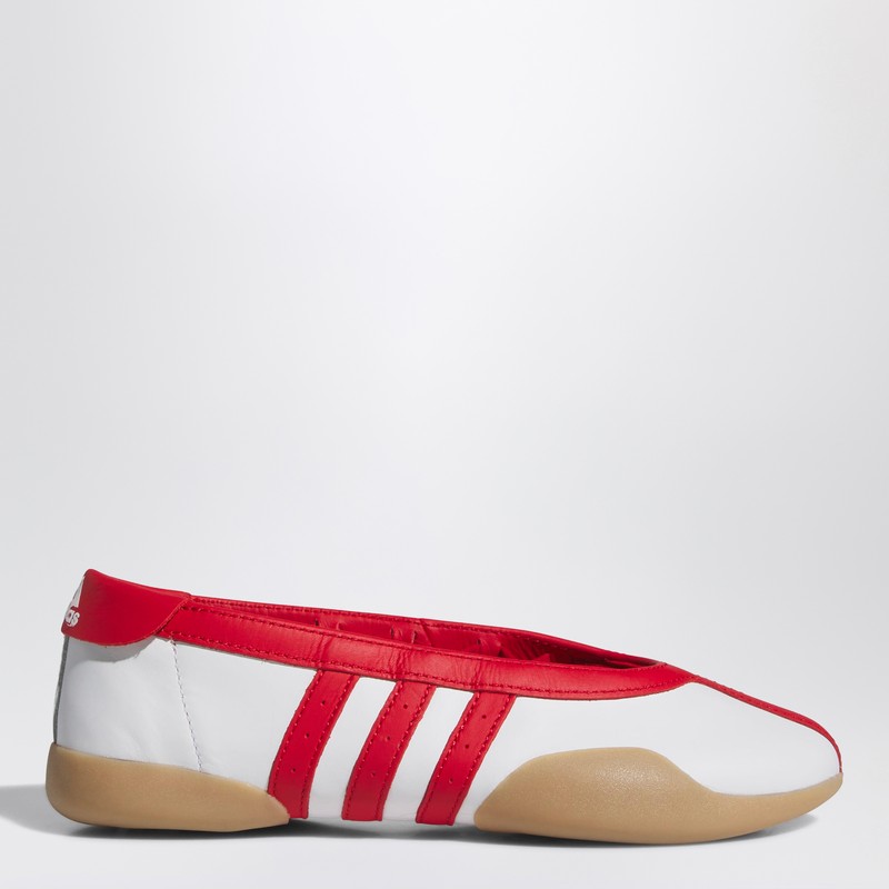 Adidas Originals Taekwondo Mei Flat Shoes White In Red
