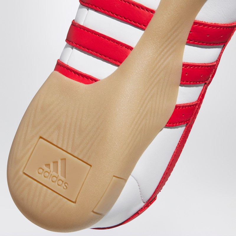 Adidas Originals Taekwondo Mei Flat Shoes White In Red