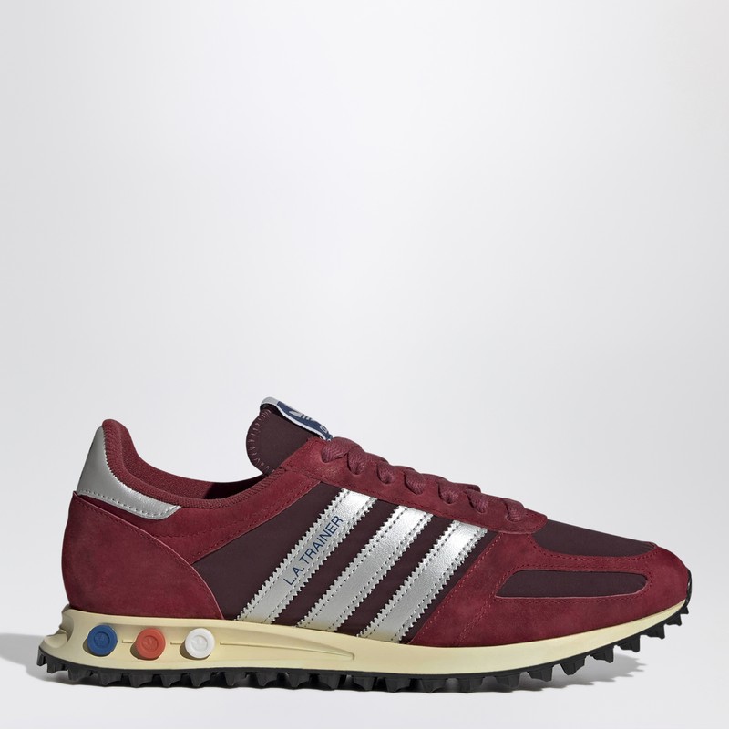 Sneaker LA Trainer OG Noble Maroon/Silver Metallic/Maroon