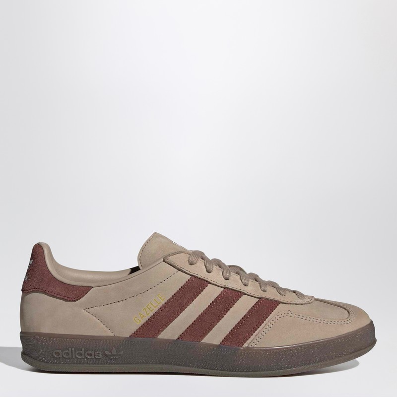 Sneaker Gazelle Indoor Trace Khaki/Fox Brown/Cloud White