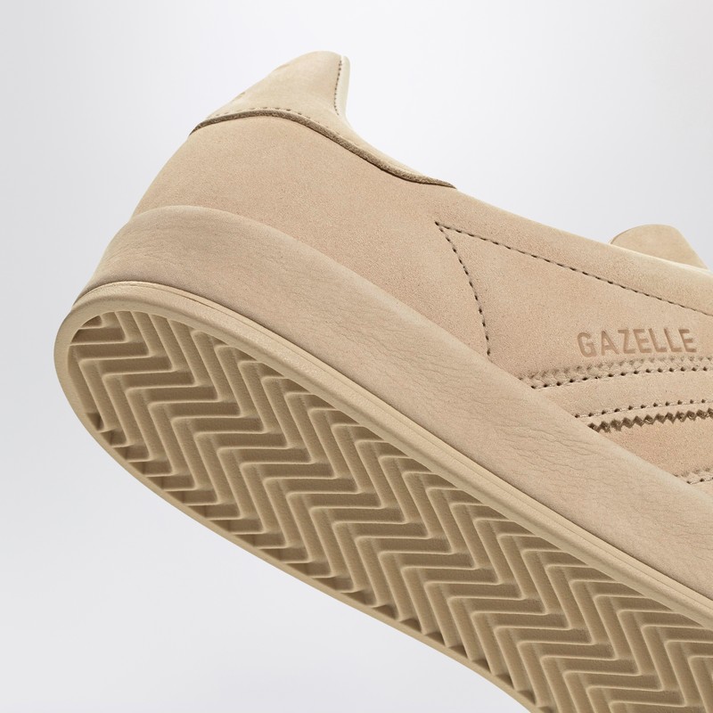 Adidas Originals Gazelle Indoor Sneakers Beige In Animal Print