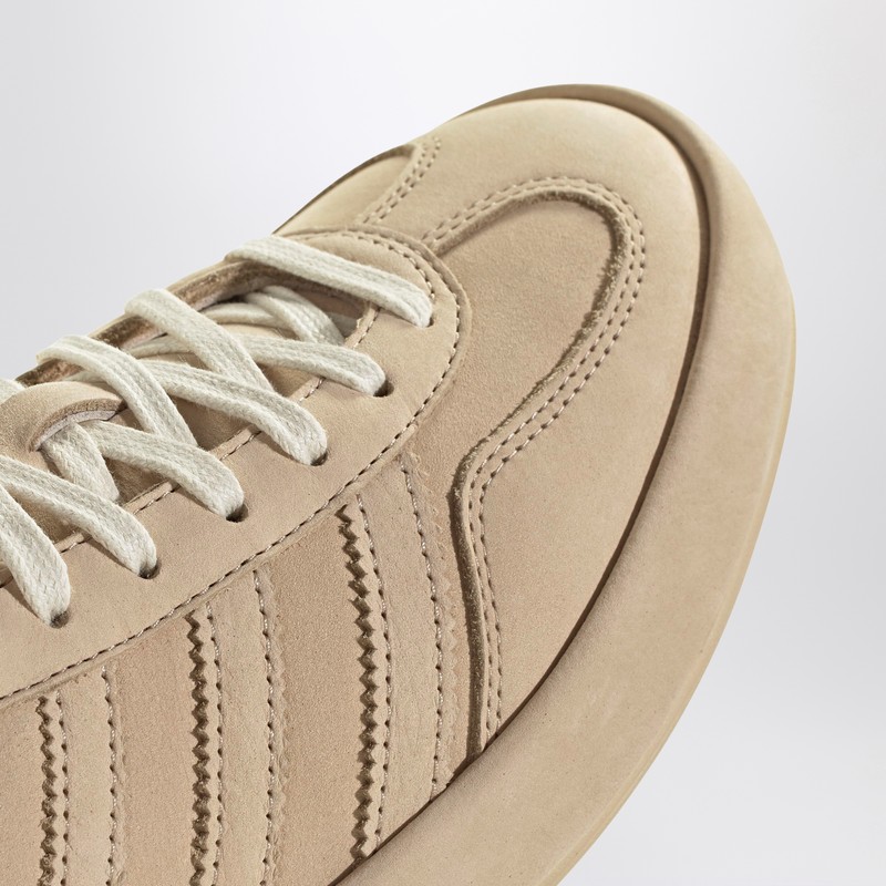 Adidas Originals Gazelle Indoor Sneakers Beige In Animal Print