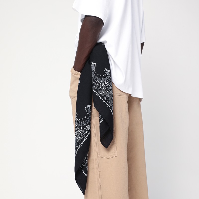 Destin Black Wool Bandana Judy In Black