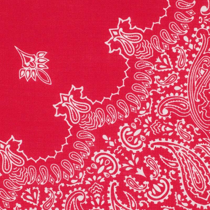 Destin Bandana Judy In Red Wool In Red