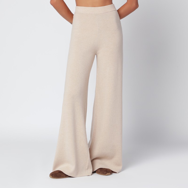 Wool and cashmere knit trousers - Max Mara - Modalova