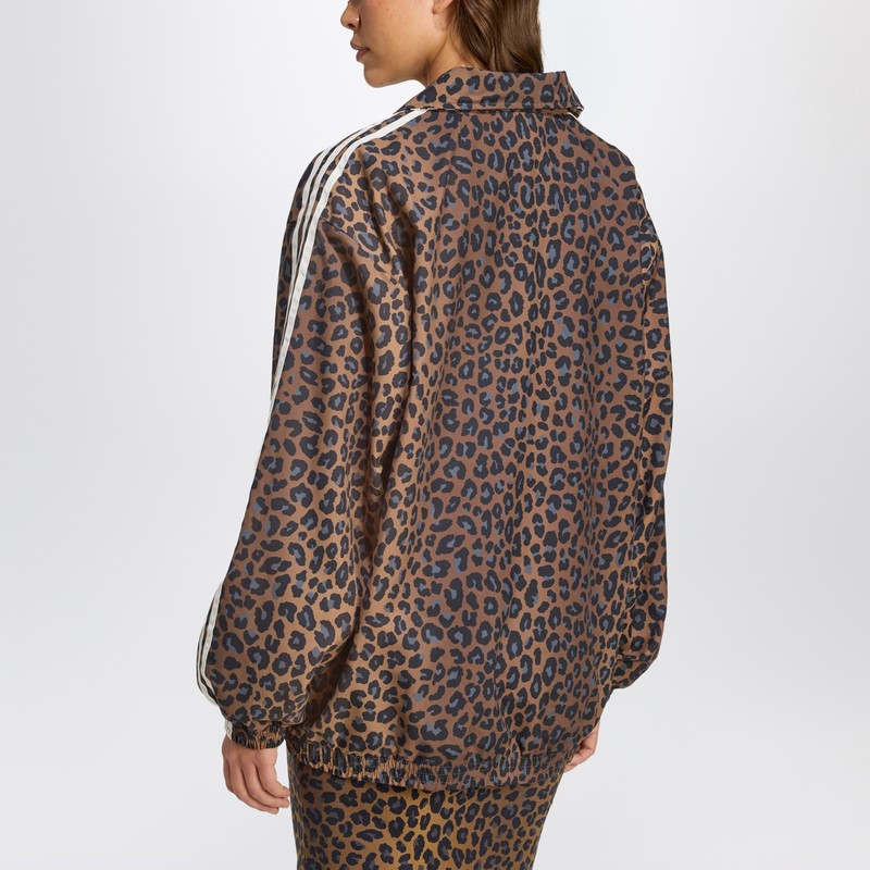 Adidas Originals Sweatshirt Leopard Firebird Oversized In Multi