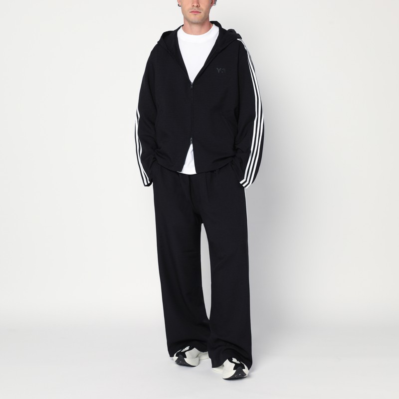 Y-3 Signature Stripes Track Pants In Black