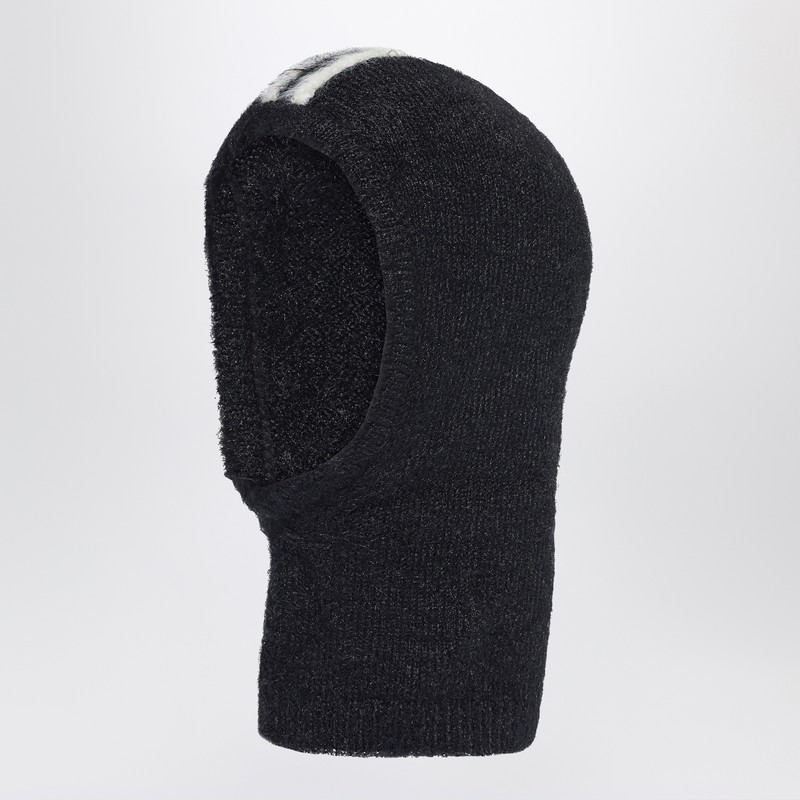 3-Stripes balaclava black and white