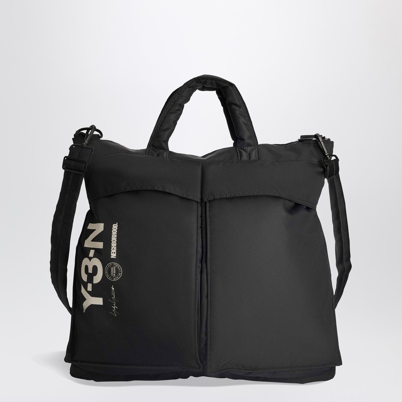 Adidas Y-3 X Neighborhood Black Nylon Tote Bag