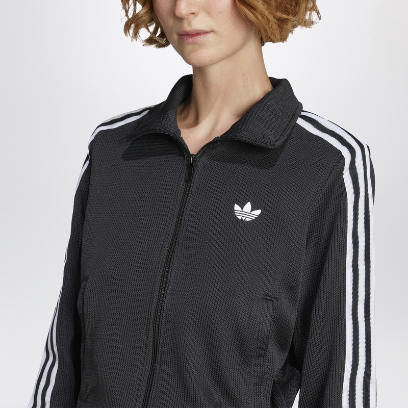 Adidas Originals Adicolor Classics Crop Hoodie Black Women's Lightweight Cropped Hoodie In Animal Print
