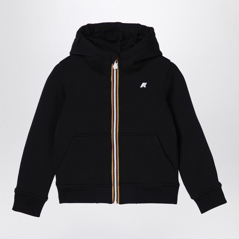 K-way Berenger Hoodie Black In Black