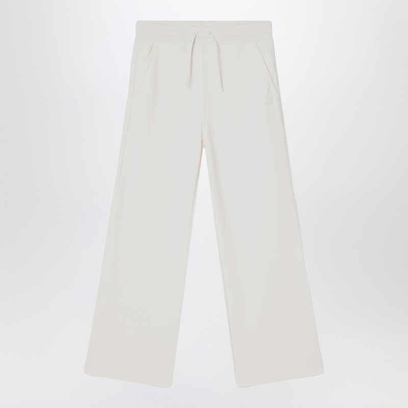Gin white sports trousers