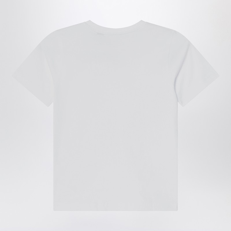 K-way White Edouard T-shirt In Cotton In White