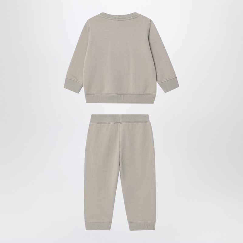 K-way Baptistelle Sweatshirt And Mickette Trousers Set In Gray