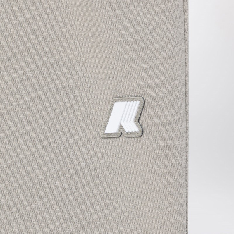 K-way Baptistelle Sweatshirt And Mickette Trousers Set In Gray