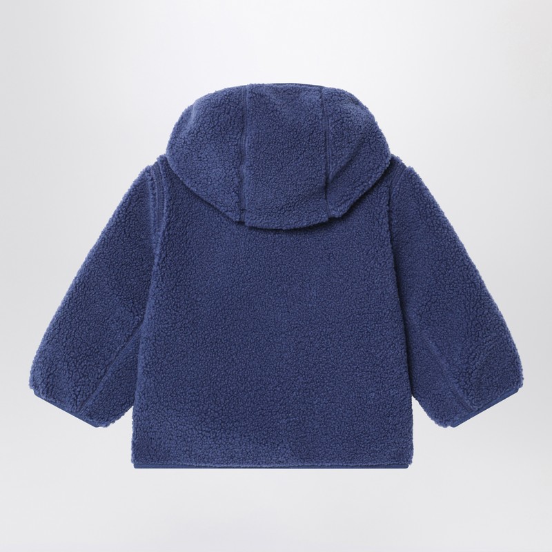 K-way Cobalt Blue Fleece Hoodie In Blue