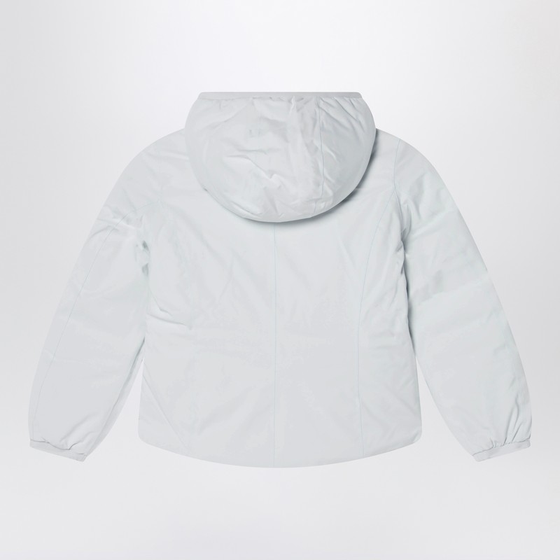 K-way Reversible Lily Thermo Jacket In Gardenia White/pink In White