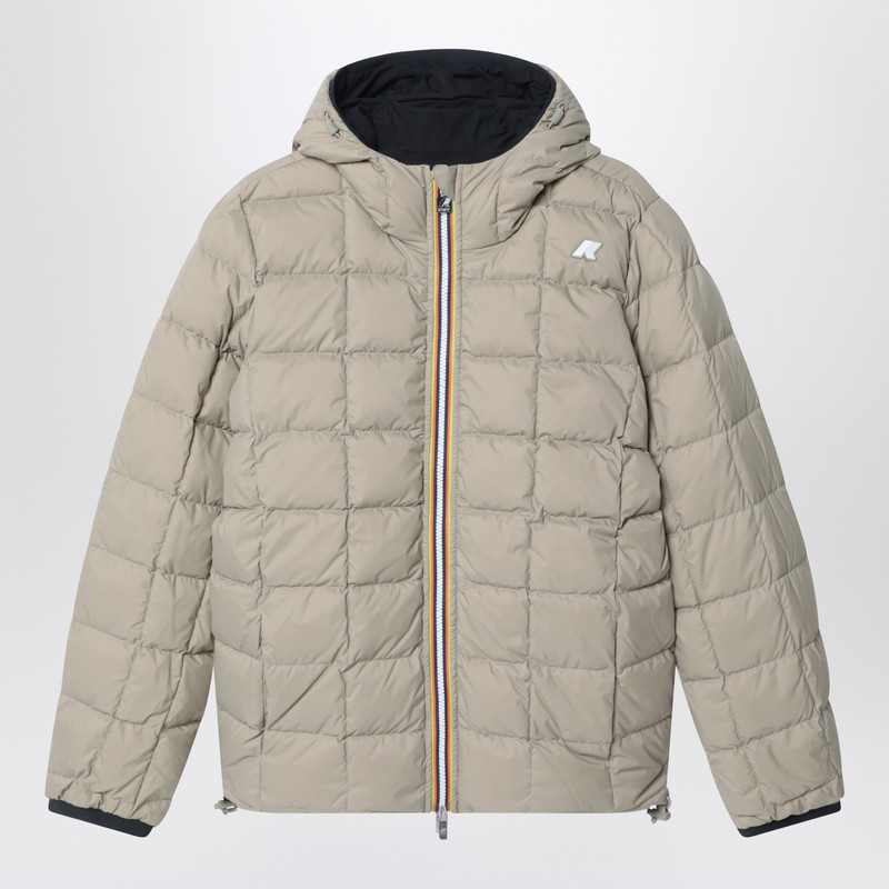 K-way Reversible Jack Jacket In Black/green In Black