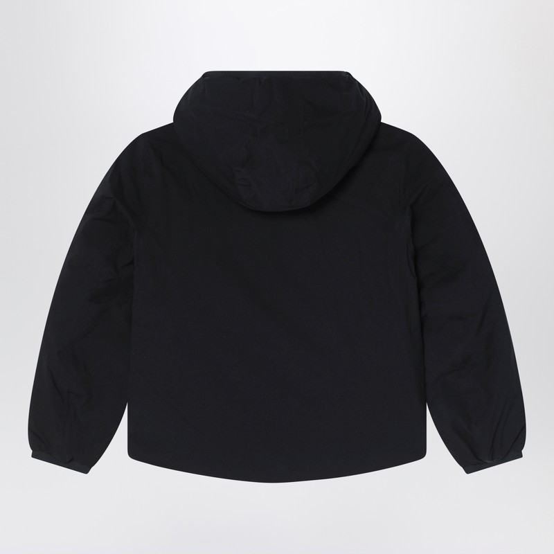 K-way Reversible Jack Jacket In Black/green In Black