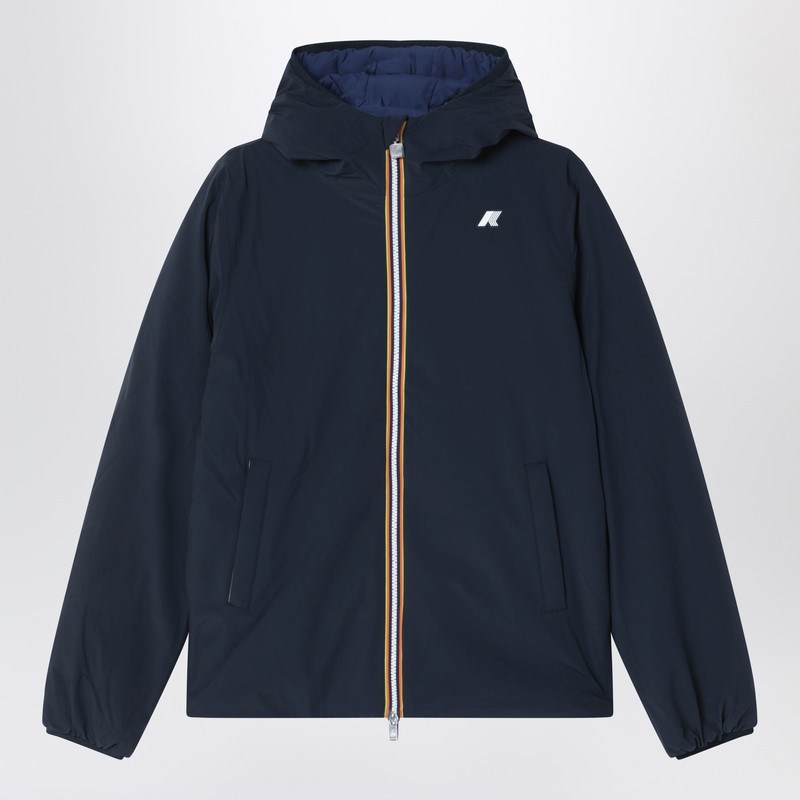 Reversible Jack jacket in blue/cobalt blue