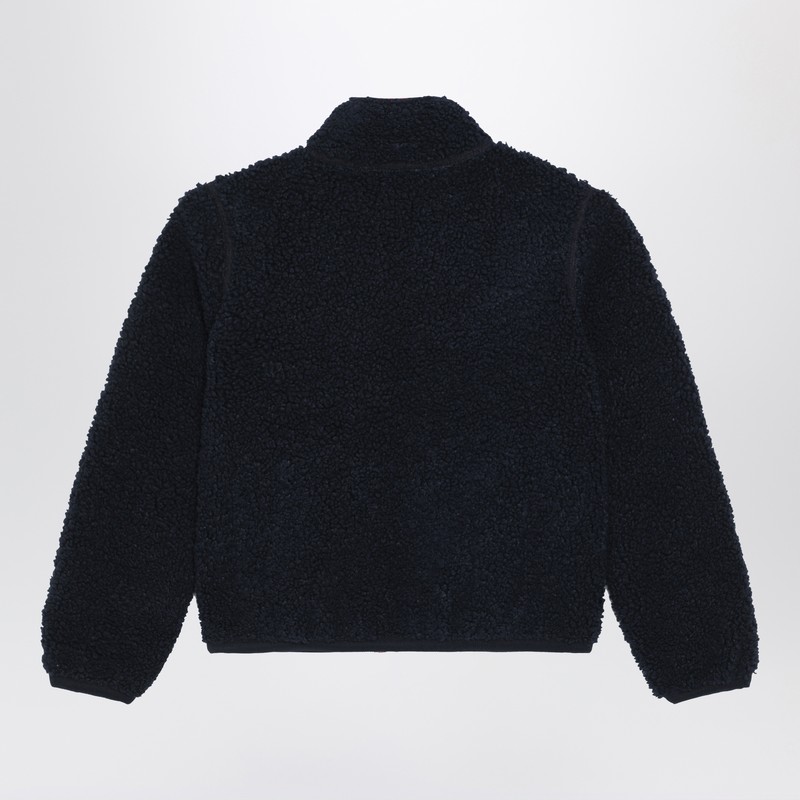 K-way Pascal Reversible Sherpa Jacket Blue/red In Blue