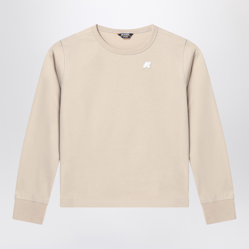 Beige cotton Elmer T-shirt