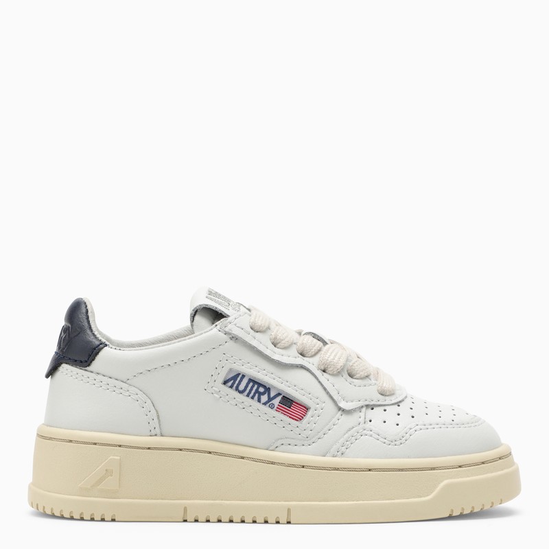 Medalist white/blu trainer
