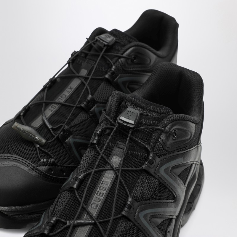 Salomon Xt-quest Mesh Low-top Sneakers In Black