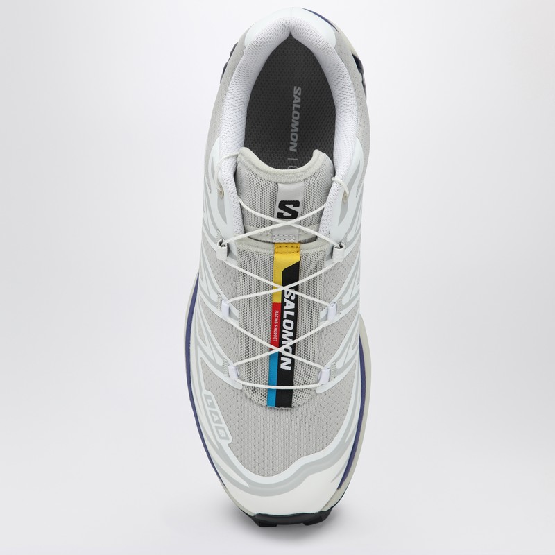 Salomon Sneaker XT-6 White/Lunar Rock/Liberty - Casual Shoes