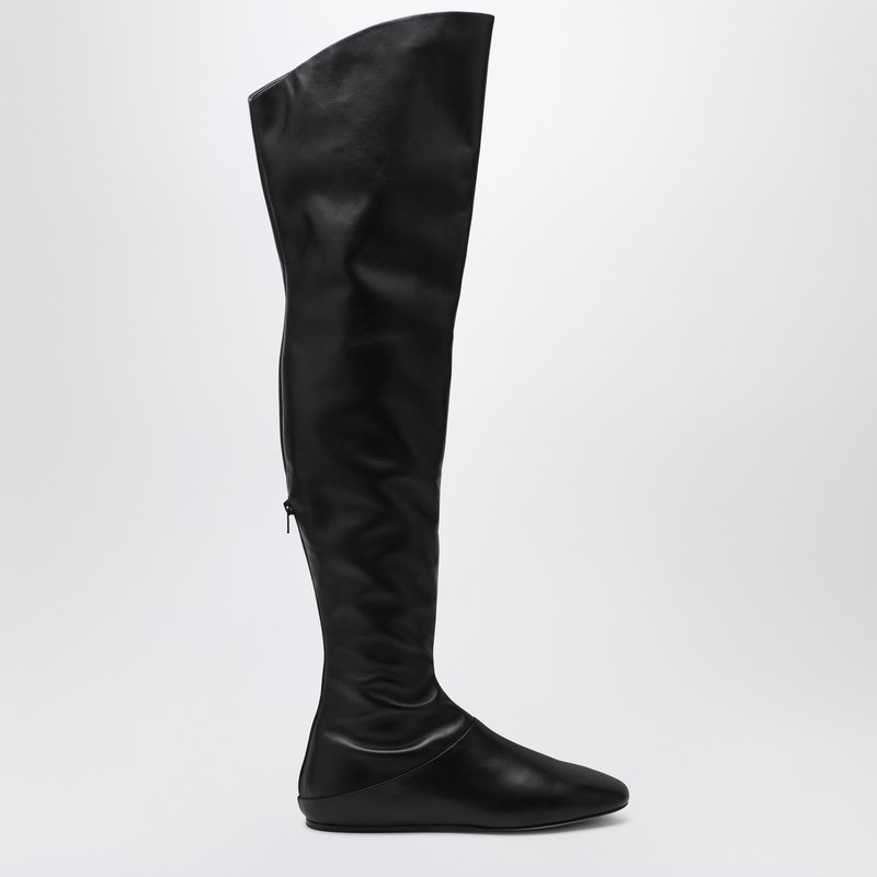 Black tall Luna boots