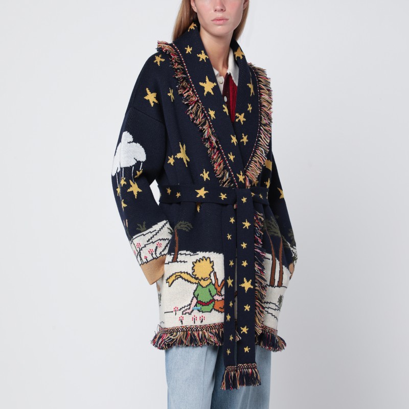 Midnight blue The Little Prince cardigan