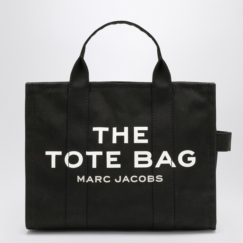 Marc Jacobs Black Canvas Medium Tote Bag