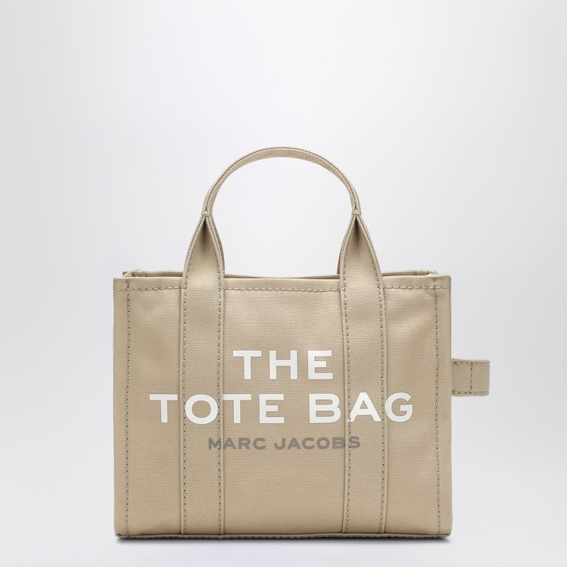 The Small Tote Bag in beige canvas - Marc Jacobs - Modalova