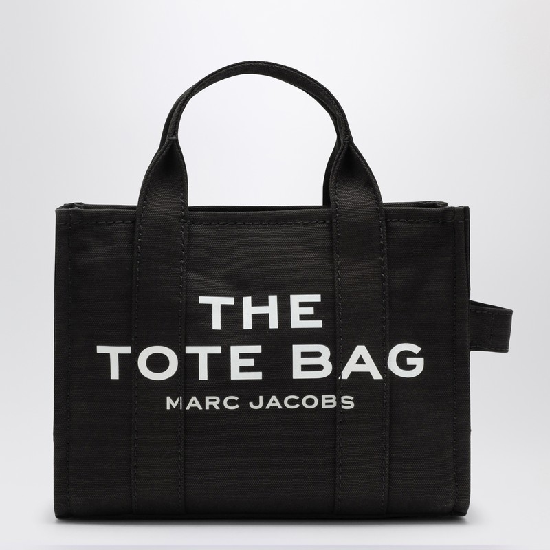 Marc Jacobs Black Canvas Small Tote Bag