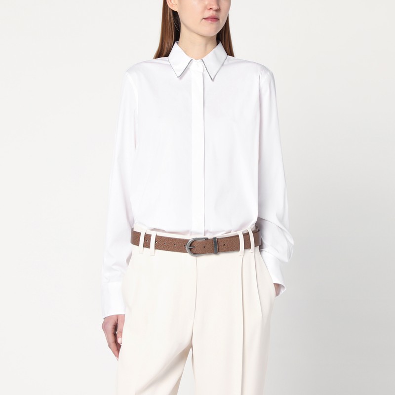 White cotton shirt